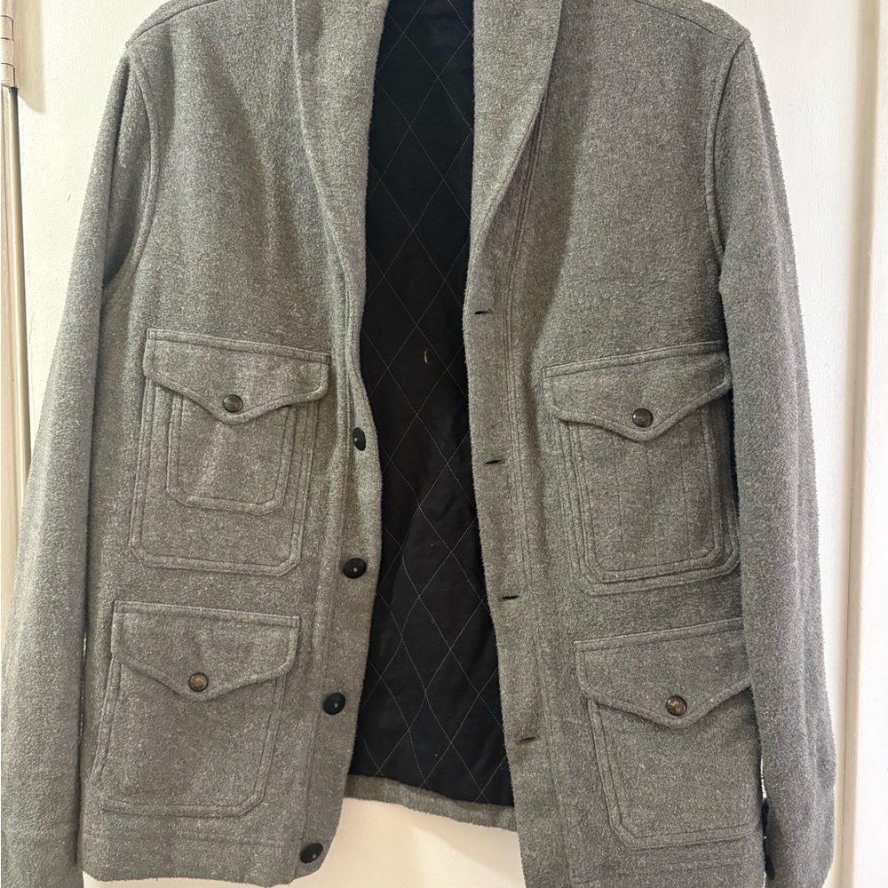 Ralph Lauren Gray Military Field Jacket
